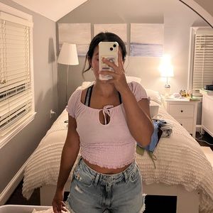 purple pacsun top